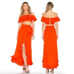 Jay Godfrey Loras Matching Skirt Set